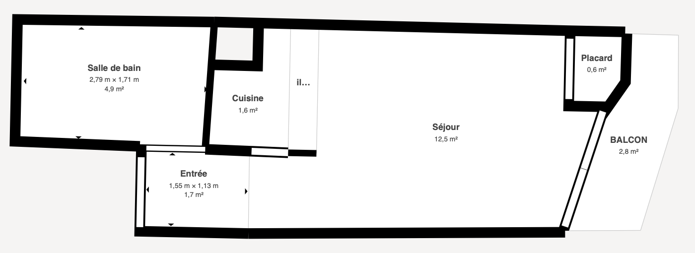 Plan du studio, Cours de la Somme